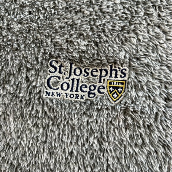St. Joseph's College New York Spirit Jersey Gray Fleece Pullover Sweater Men's L - Picture 4 of 10